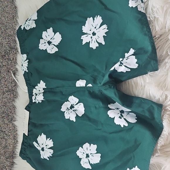 Arizona Green Tropical Print Swim Shorts with 6.5" Inseam NWT - Picture 3 of 9